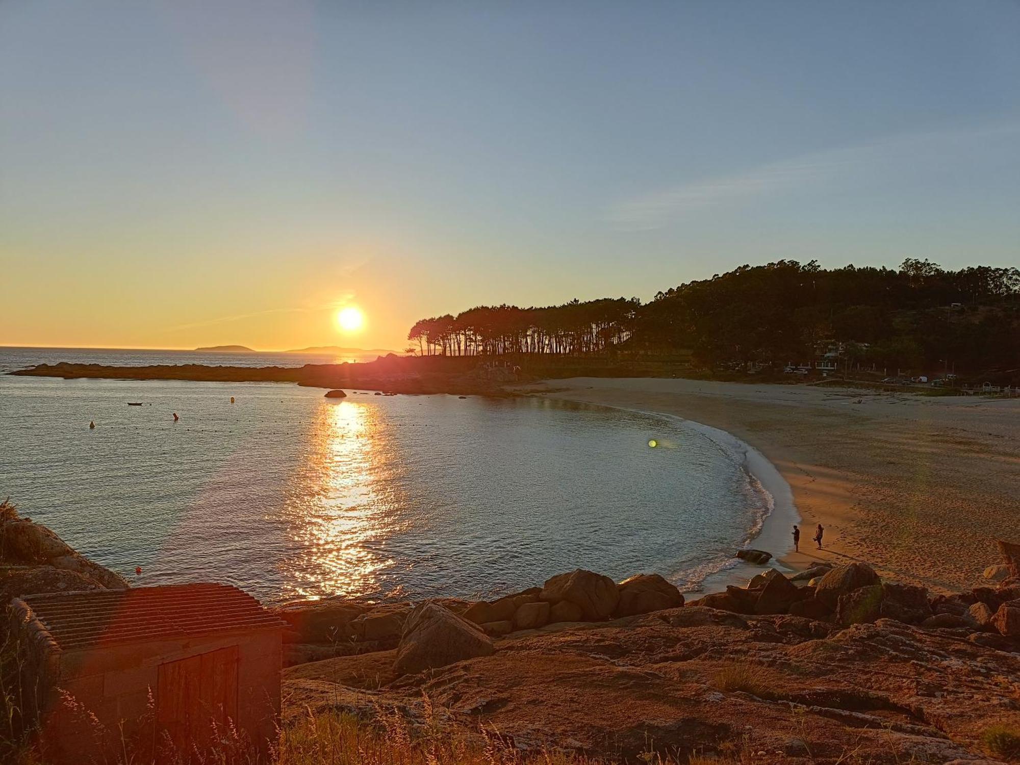 Ferienwohnung Piso Vacacional En La Playa De Rodeira Cangas Exterior foto